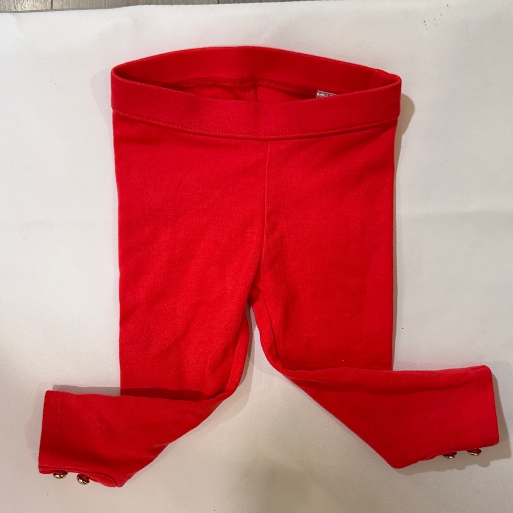 Janie and Jack Red  Leggings